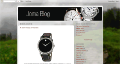 Desktop Screenshot of blog.jomashop.com